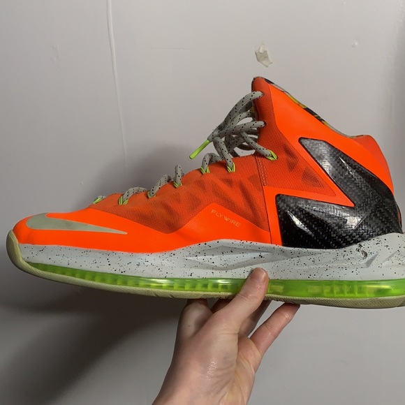 Nike Lebron PS Elite Bright Crimson Size 12 - Picture 5 of 16